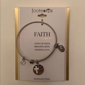 “Faith” Stainless Steel Bracelet